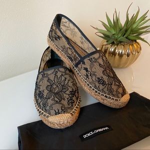 Dolce & Gabbana Lace Espadrille